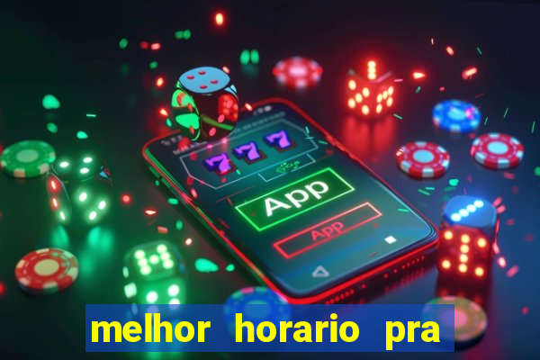 melhor horario pra jogar fortune rabbit